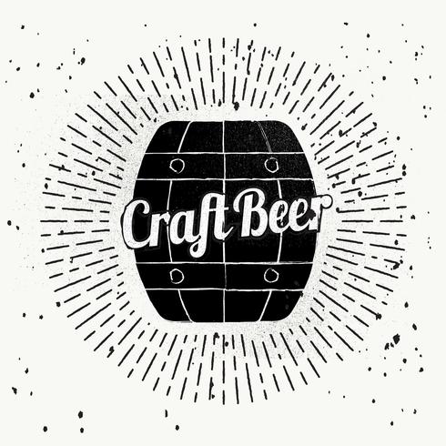 Free Hand Drawn Beer Vector Background