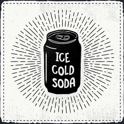 Free Hand Drawn Soda Vector Background