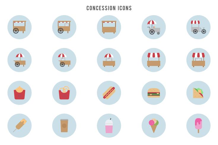 Free Concession Vectors