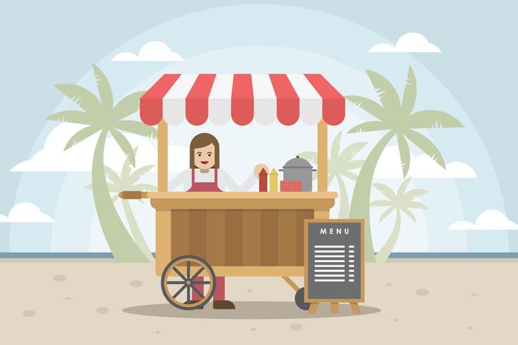 Free Concession Illustrator vector