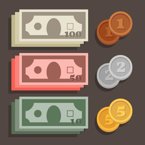 Sample Money Illustration vector