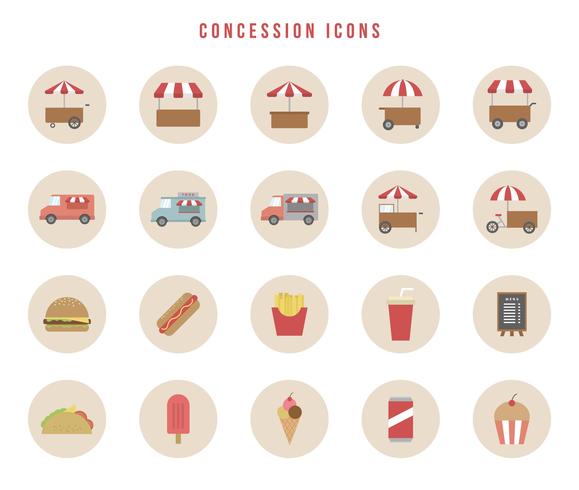 Free Concession Vectors