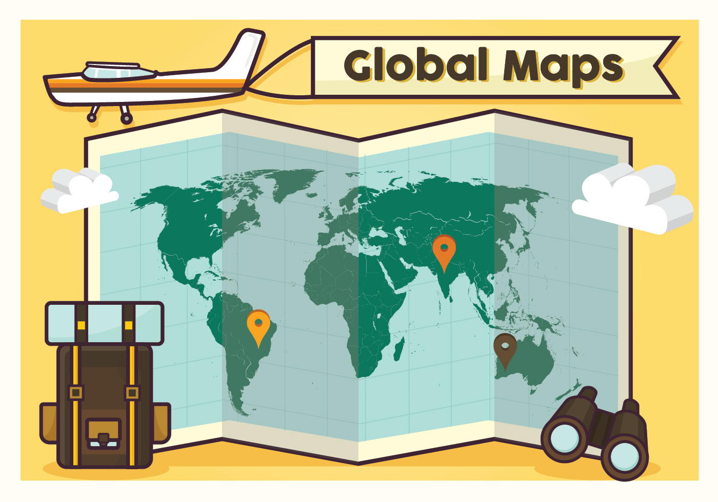 Global object. Глобал мэп. global map компания.