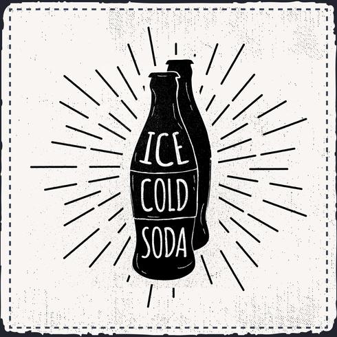 Free Hand Drawn Soda Vector Background