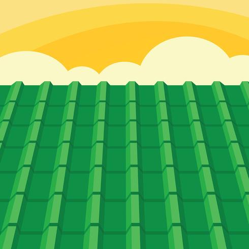 Roof Tile Vector Background