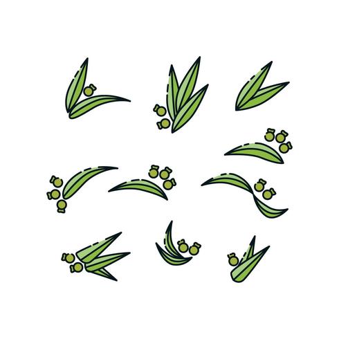 Free Plant Collection Icon Vector