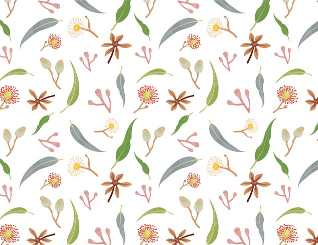 Free Gum Tree Pattern Vectors