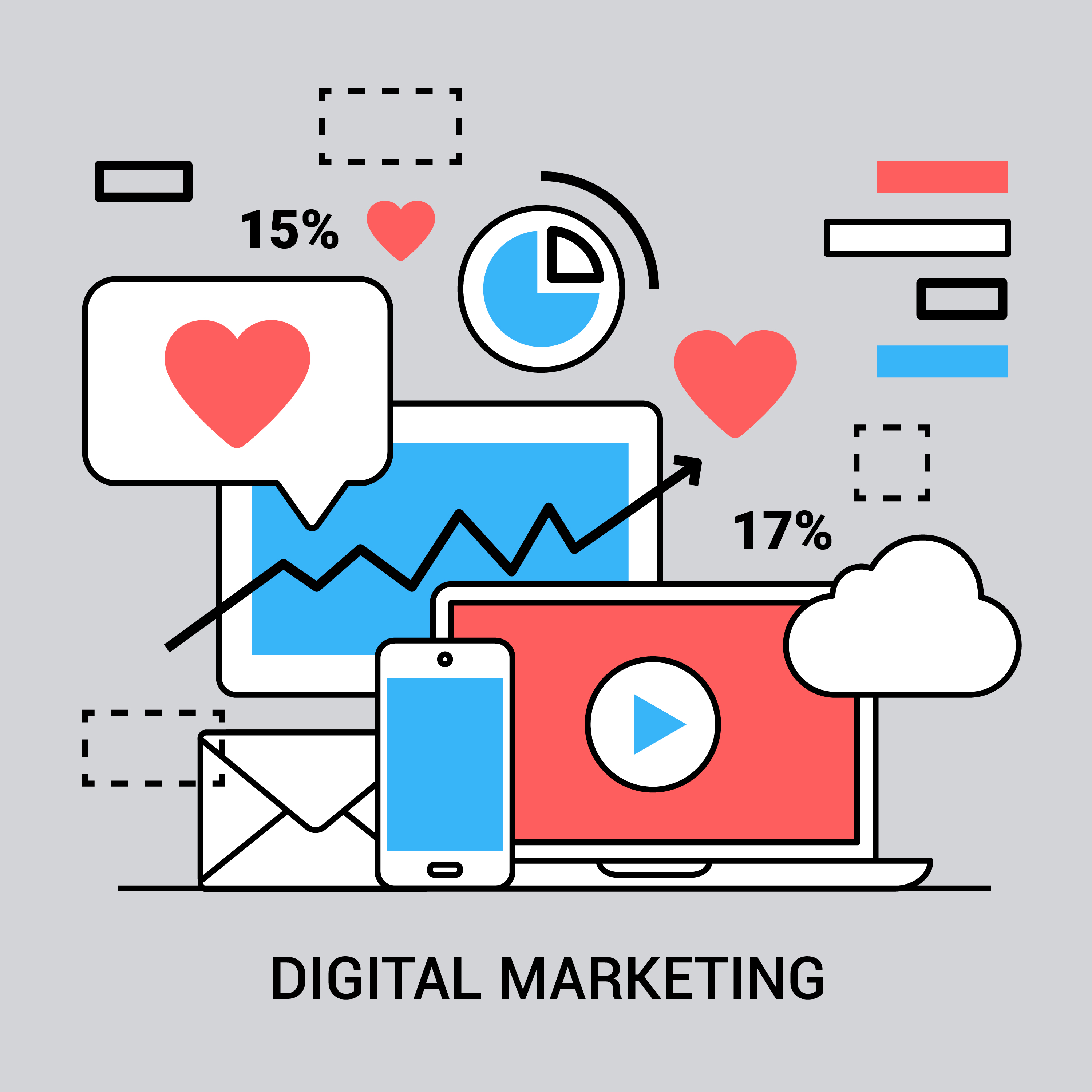 Free Linear Digital Marketing Elements 171253 - Download ...