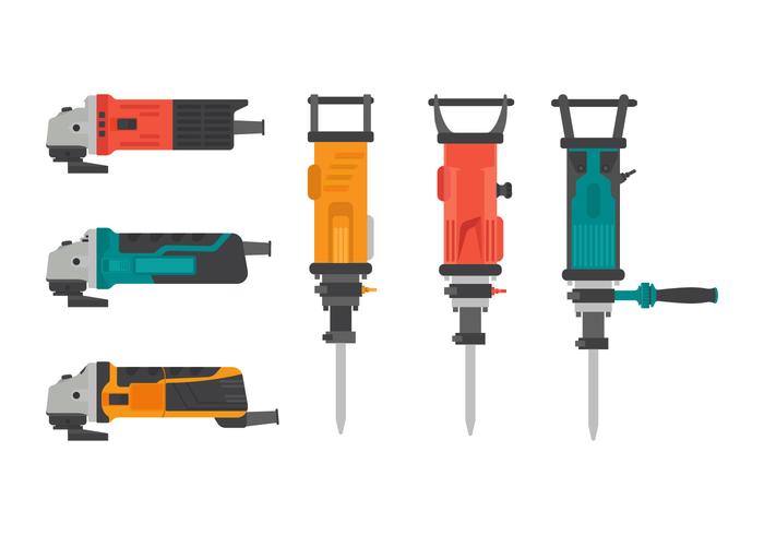 Set Of Pneumatic Vector Elements