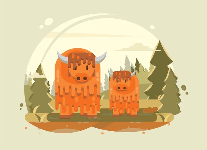 Free Yak Vector