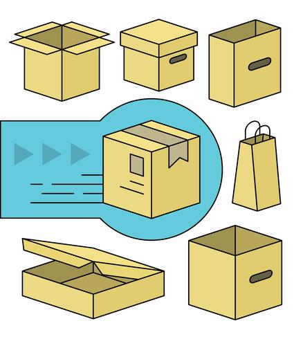 Free Box Vector Elements