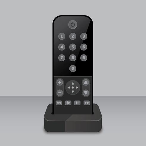TV Remote Vector Illustration