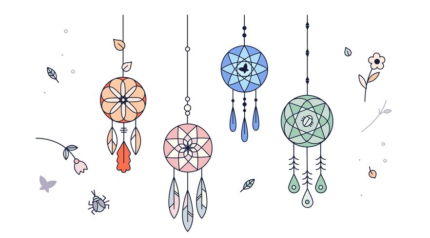 Dreamcatcher Vector