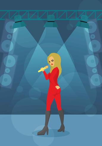 Ilustración gratis de Beyonce vector