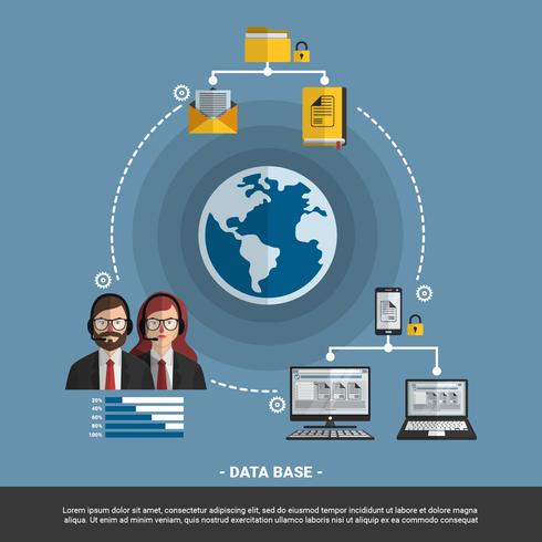 Data Base Vector Element Collection 