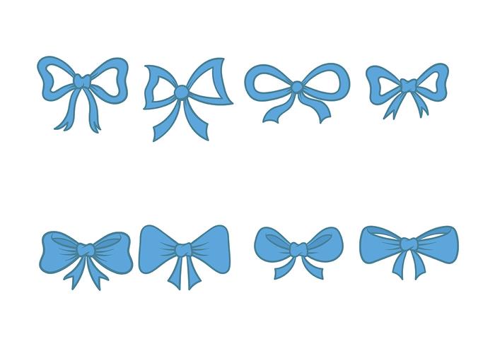 Fun Hair Ribbon Icon Vector