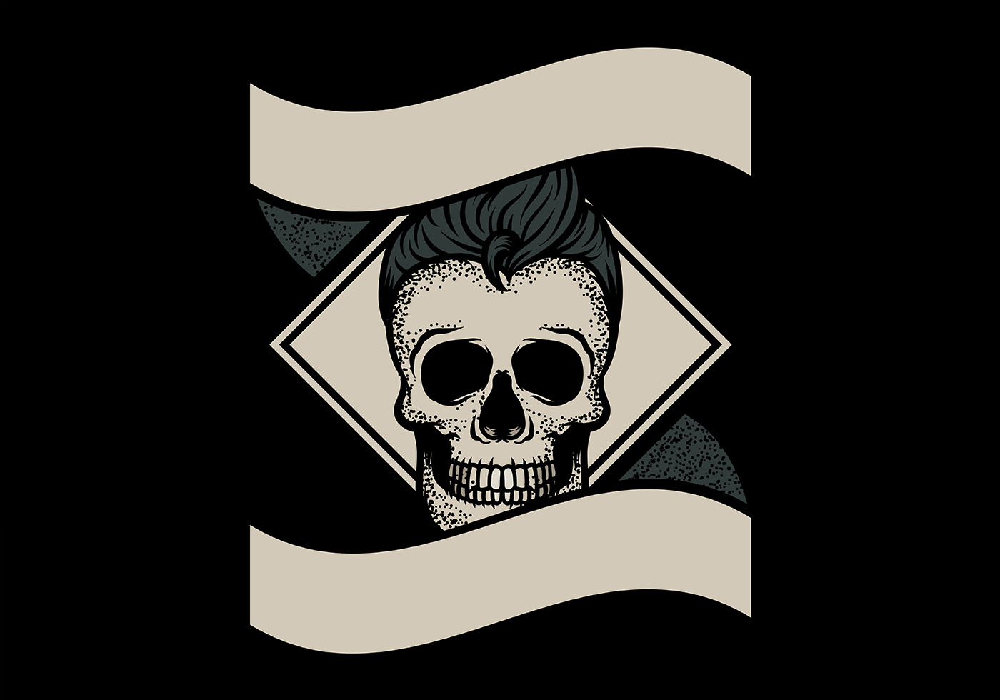 Skull Greaser Badge - Download Free Vectors, Clipart 