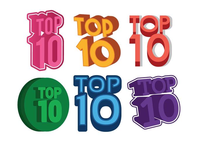 Top 10 vector set