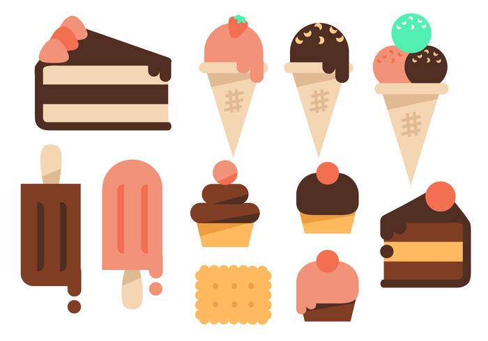 Free Pastry Elements Vector