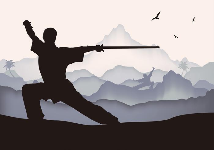 Wushu Sword Free Vector