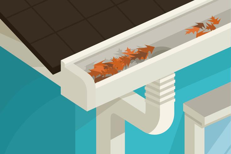 Gutter Illustration vector