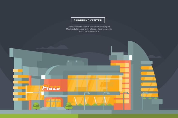 Shopping Center Illustration vector