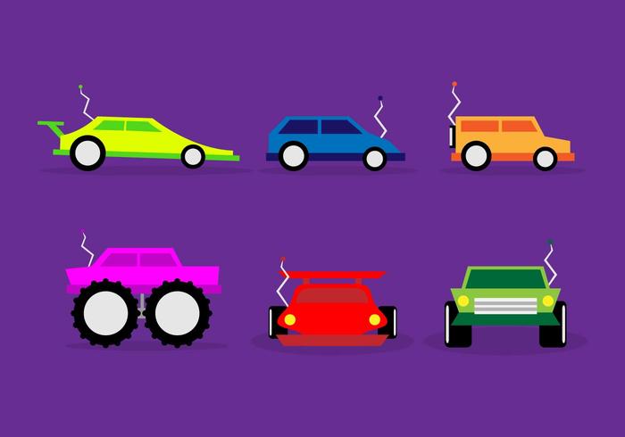 Rc Cars Illustration Race Vector