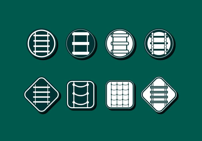 Rope Ladder Icon Free Vector