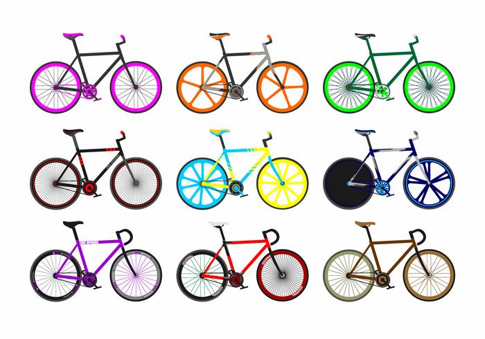 Fixie Bike Free Vector