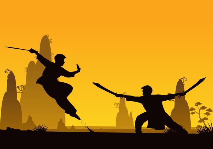 Wushu Free Vector