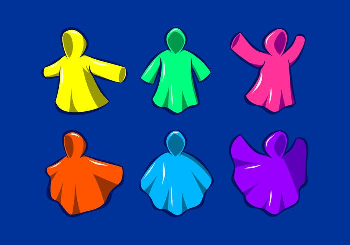 Rain Coat Free Vector