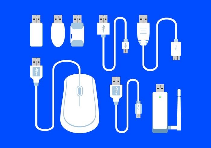 Usb Port Free Vector