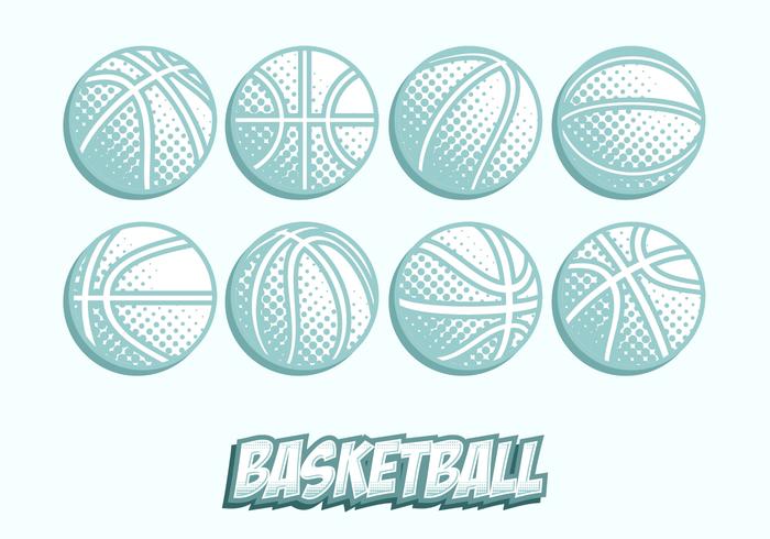 Free Basketball Texture Vector