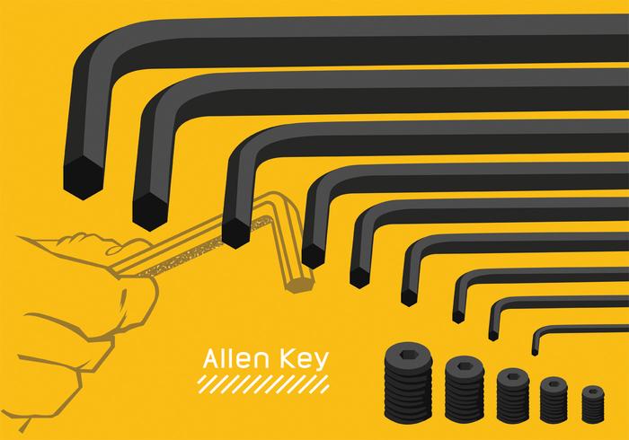 Allen Key Vector Art