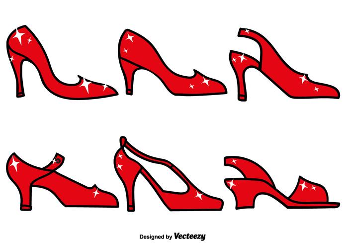 ruby slippers clip art