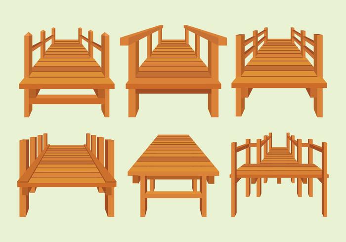 Boardwalk Vectors Set