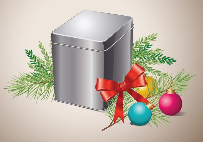 Empty Metal Tin Can Vector 