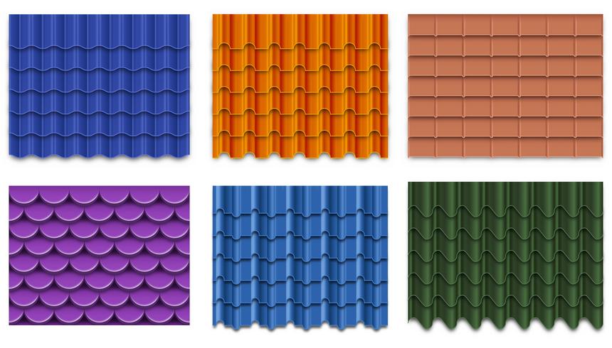 Vector Roof Tile Collection