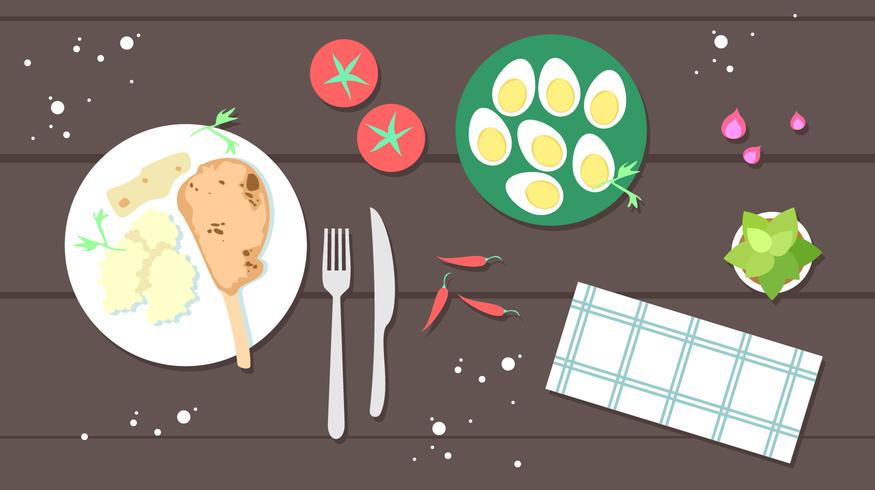Veal Chops Free Vector