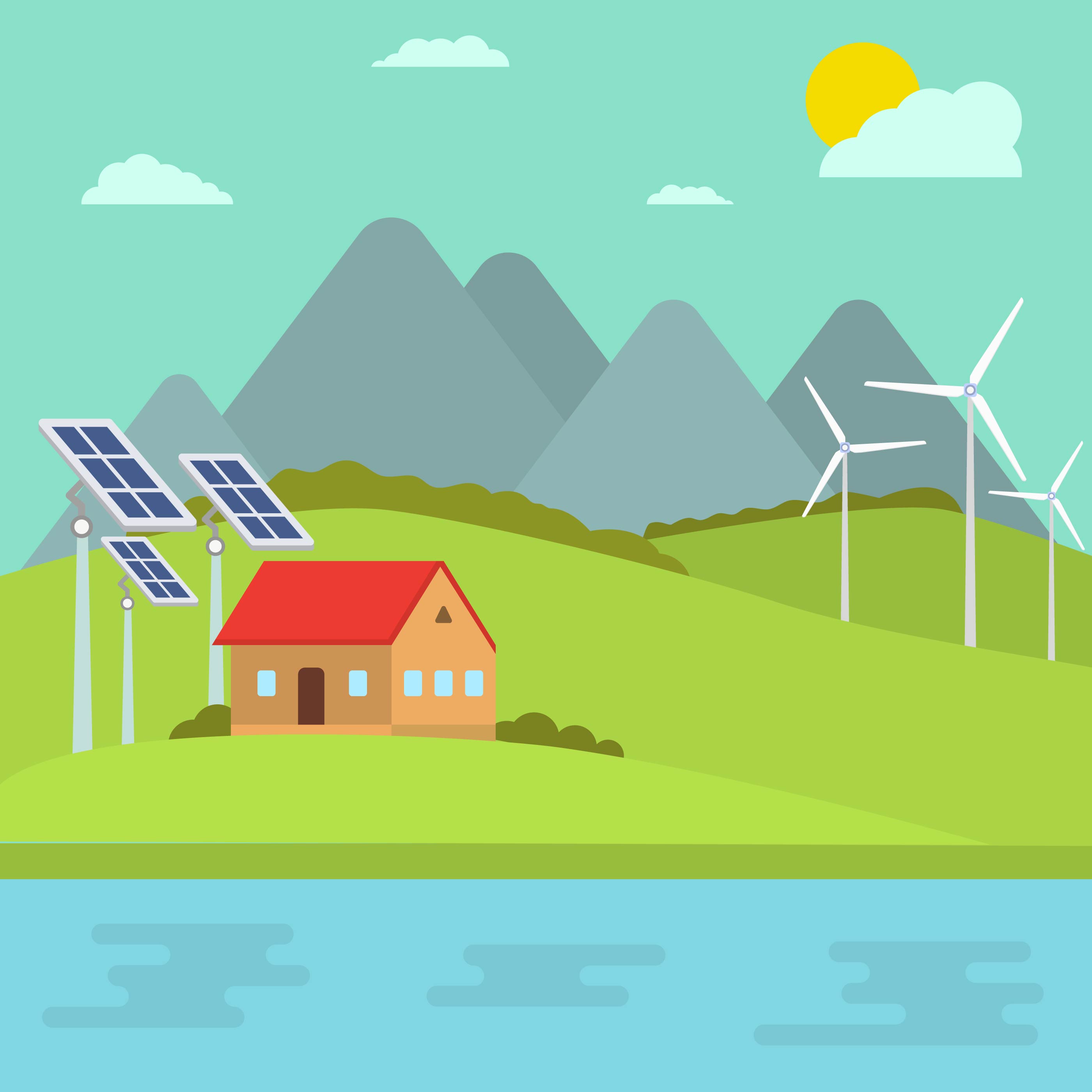 Download Flat Natural Resources Vector - Download Free Vectors ...