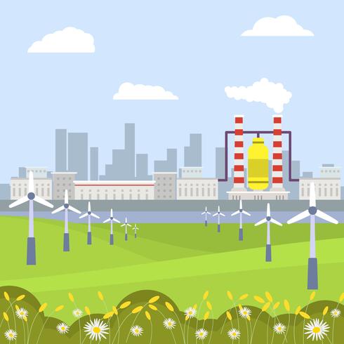 Flat Natural Resources Vector