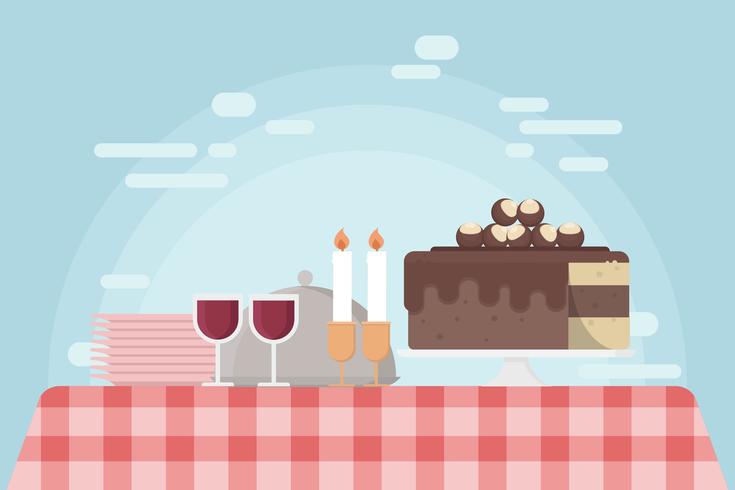 Free Buckeye Cake Illustration vector