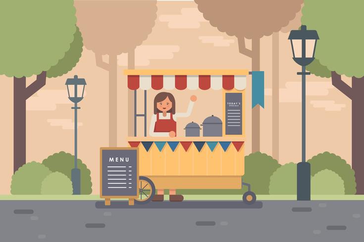 Free Concession Illustration vector