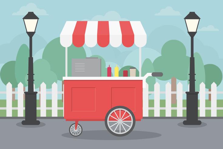 Concession Illustration vector