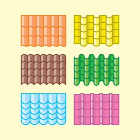 Roof Tile Vector