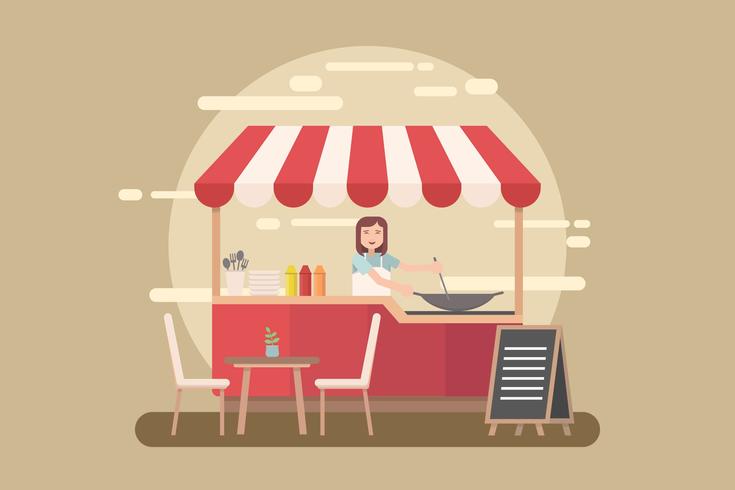 Free Concession Illustation vector