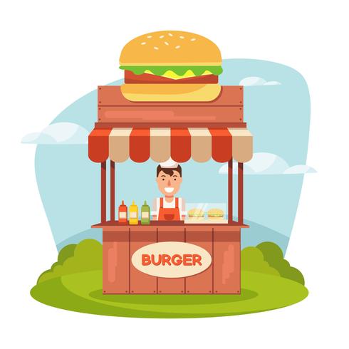 Concession Illustration Vector