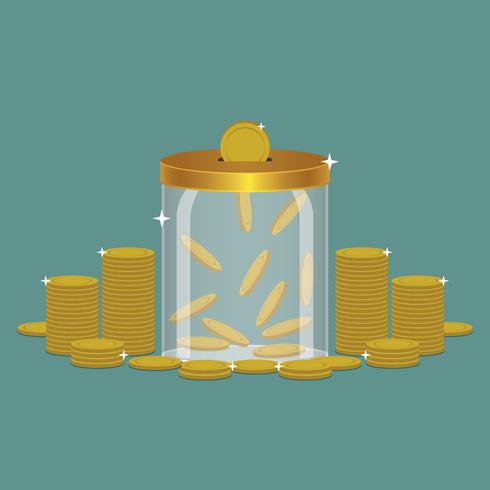 Muestra Money Coin Vector