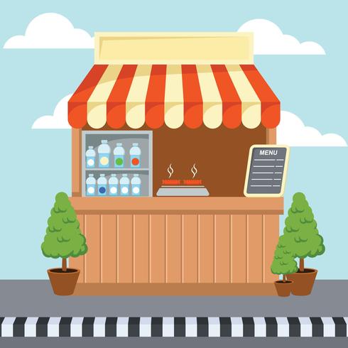 Concession Illustration Vector