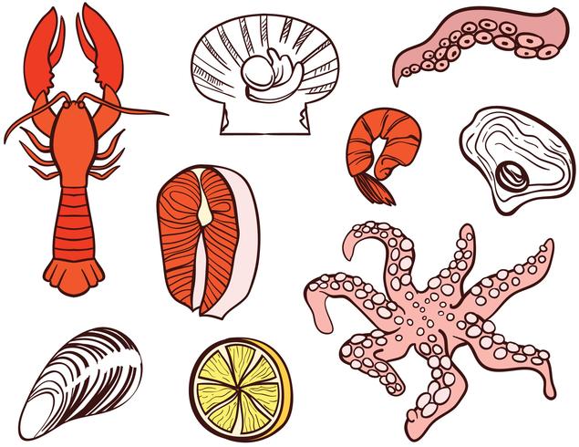 Seafood Vectors